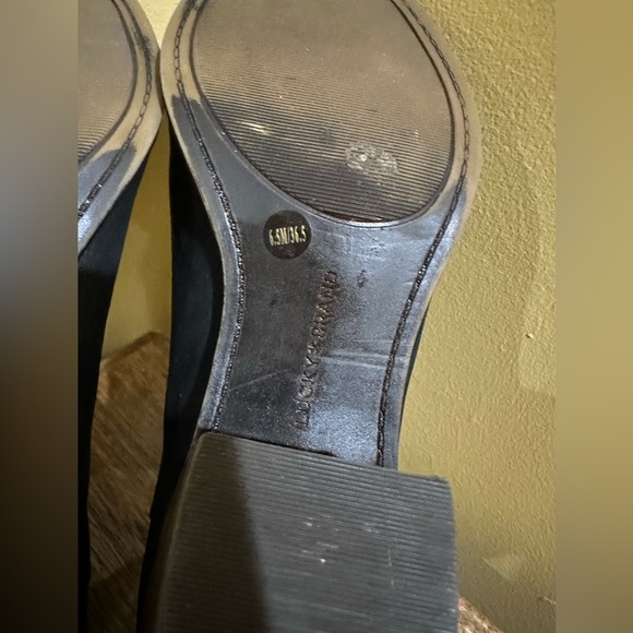 EUC Lucky Brand Black Quality Leather Ankle Boots/"Shooties". Size 6.5 - Picture 11 of 12